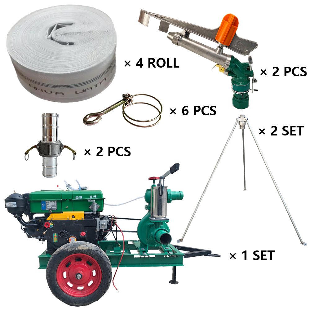 三门峡程瑞达PY40摇臂喷枪灌溉套装